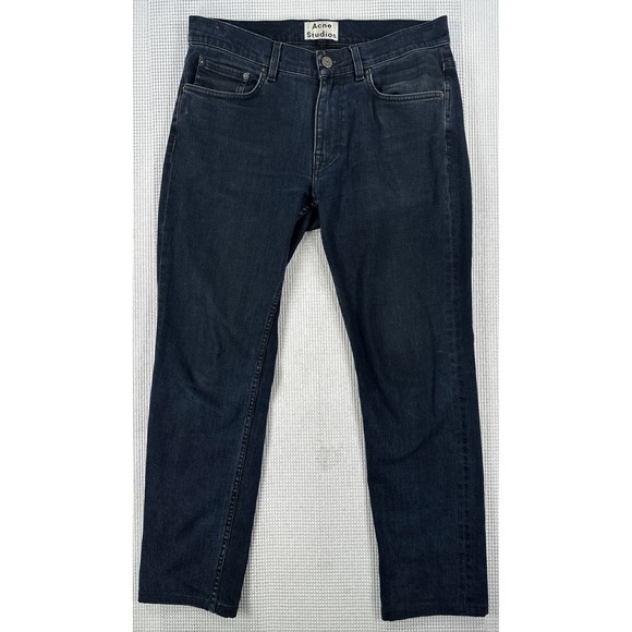 Black Other - Acne Studios Ace Blue Black Jeans Slim Men's 31 x 32